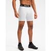 image:imageMens 4D Padded Bike Shorts Cycling Underwear Biking Bicycle Padding Shorts for Men Side PocketsWhite