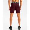 image:imageMens 4D Padded Bike Shorts Cycling Underwear Biking Bicycle Padding Shorts for Men Side PocketsWine
