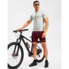image:imageMens 4D Padded Bike Shorts Cycling Underwear Biking Bicycle Padding Shorts for Men Side PocketsWine