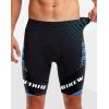 image:imageBikewa Mens Bike Shorts 4D Padded Biking Road Cycling Bicycle Pants Biker Shorts for Men Zipper Pockets3 Blue
