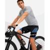 image:imageBikewa Mens Bike Shorts 4D Padded Biking Road Cycling Bicycle Pants Biker Shorts for Men Zipper Pockets3 Blue