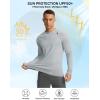 image:imageMens Mountain Bike Jersey Long Sleeve OffRoad Sun Protection Biking Cycling Bicycle Hiking Shirts for Men Zipper Pocket